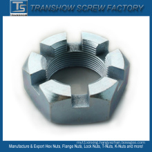 Zinc Galvanized DIN935 Castle Nut